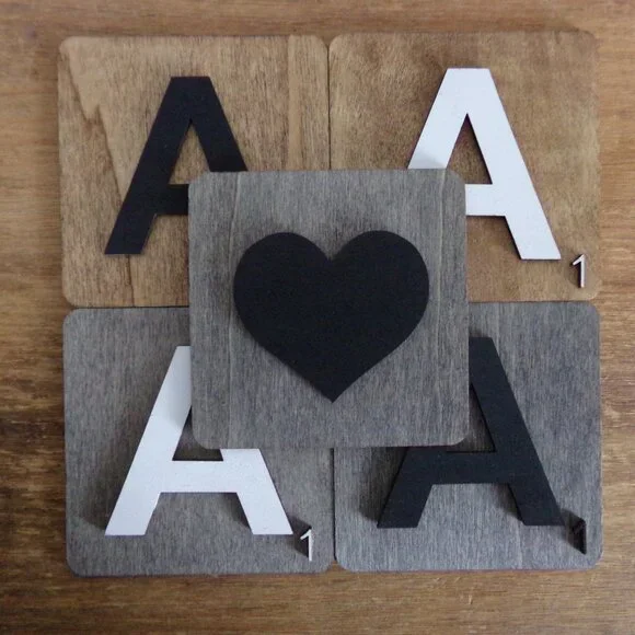 Wall Scrabble Tiles - Picture 2 of 9